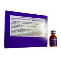 Флюоресцит (Fluorescein Alcon 10%, Флуоресцеин натрия) раствор для инъекций 100 мг / мл 5 мл 1 шт