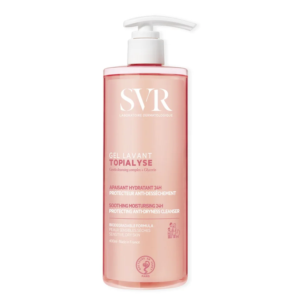 SVR Topialyse очищающий гель 400 мл