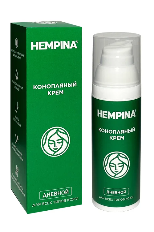 Крем Hempina конопляный для лица дневной, 50 мл