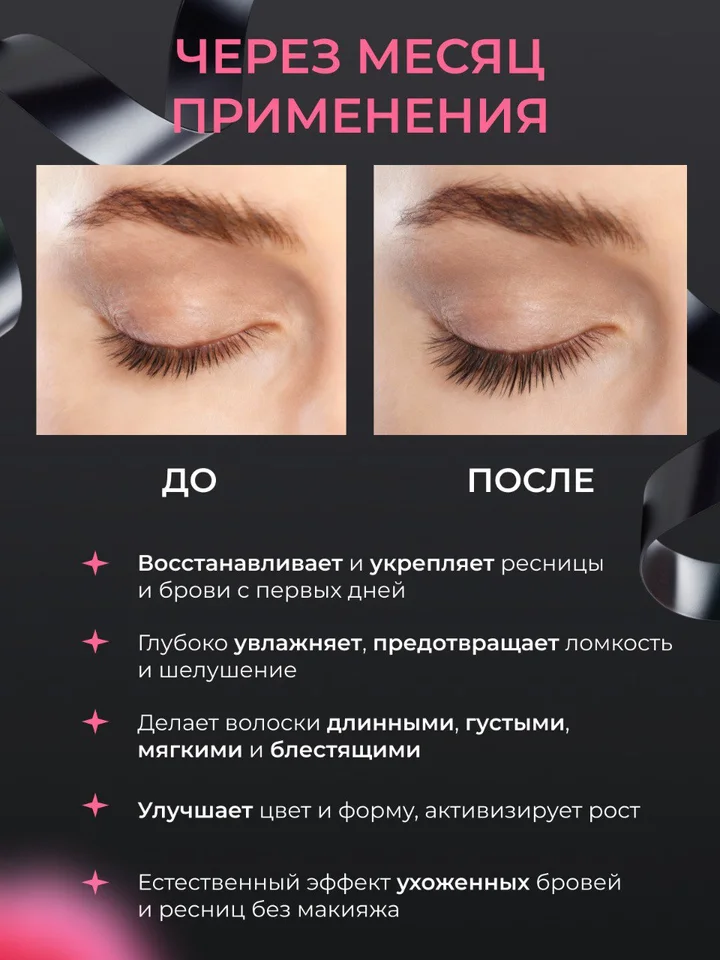 Сыворотка для роста ресниц и бровей Belladonna, 10 мл.