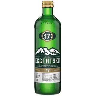 Ессентуки №17 Вода Минеральная 0,45Л Стекло