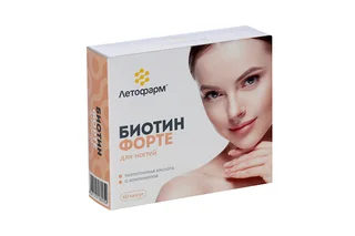 Биотин форте 60 шт капсулы