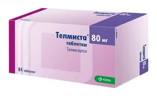 Телмиста 80 мг 84 шт таблетки