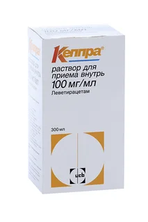 Кеппра 100 мг / мл 300 мл раствор для приема внутрь (Д)