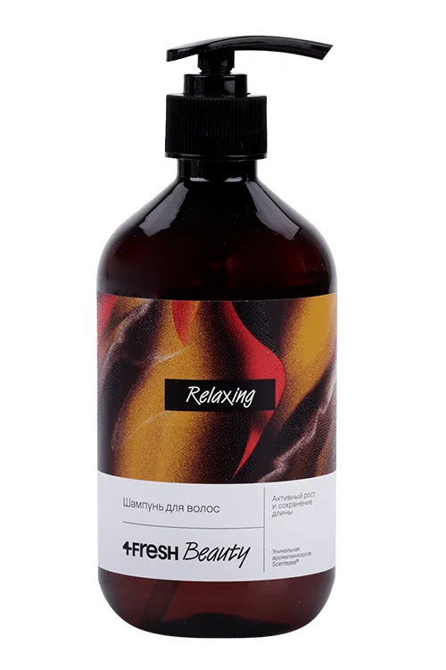 Шампунь 4Fresh Активный рост и cохранение длины Relaxing для волос 450 мл