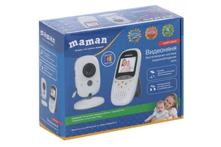 Видеоняня Maman VB609 многофункциональная беспроводная с дальностью 260 м