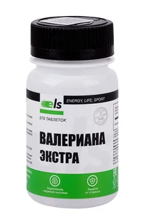 Валериана-Экстра ELS 0,2 гр 270 шт таблетки