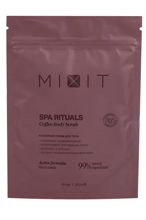 Скраб Mixit Spa Rituals кофейный для тела 250 гр