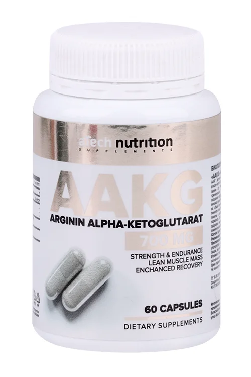 Aakg aTech Nutrition 820 мг 60 шт капсулы