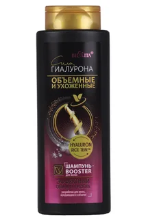 Шампунь-Booster Белита Сила Гиалурона Эффектный объем / густота для волос, 400 мл