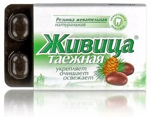 Таежная смолка жев. резинка Живица 5 шт