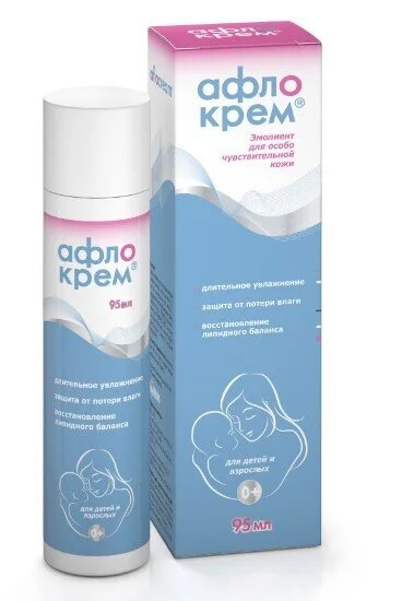 Афлокрем эмолиент крем для особо чувствительной кожи 95 мл