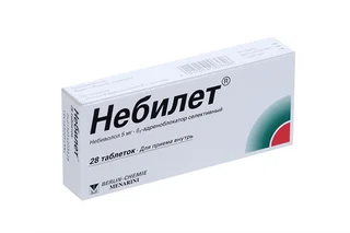 Небилет 5 мг 28 шт таблетки