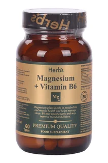 Комплекс Магний+В6 Herbs, 2 000 мг, 60 шт, таблетки