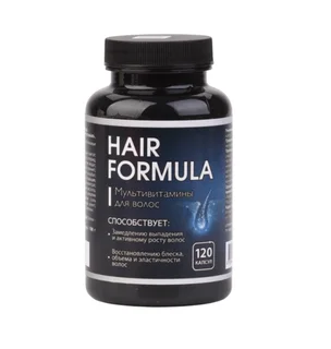 Комплекс витаминов / минералов Hair formula Миофарм 540 мг 120 шт капсулы