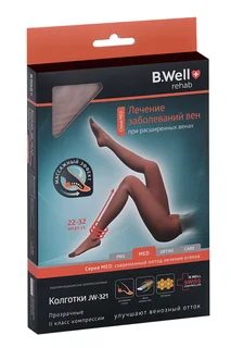 Колготки B Well MED 2 компр JW-321 натур р 3