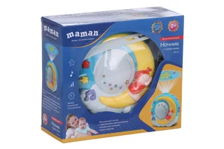 Ночник Maman RN-24 музыкальный с проектором
