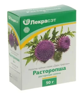 Расторопши Семена Чайный Напиток 50 гр