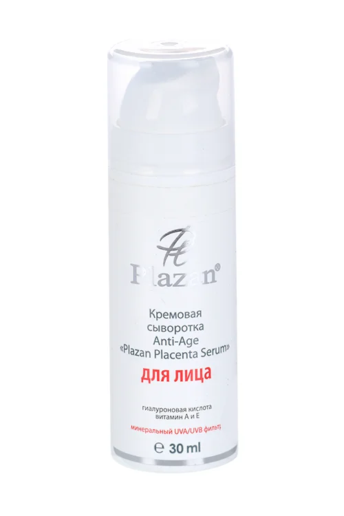Сыворотка Plazan для лица кремовая anti-age placenta serum 30 мл