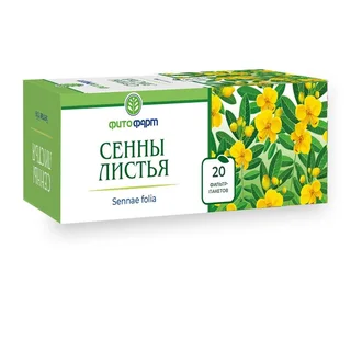 Сенны Листья-Порошок Фильтр-Пакет 1,5 гр 20 шт
