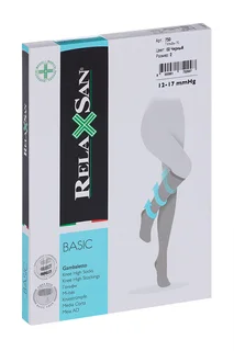 Гольфы Relaxsan Basic профилактика 70 ден 750 черный р 2 пара