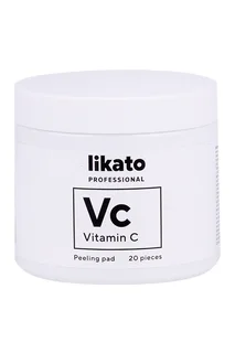 Пилинг-пэды Likato Professional с AHА кислотами / витамином С для совершенной кожи 20 шт