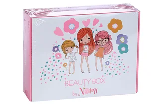 Набор Nomi детской косметики Beauty box №03 крем / лак х2/тени / блеск / браслет / жидкость для снятия