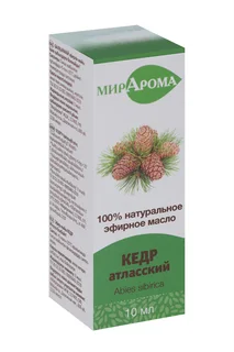 Масло МирАрома Кедр эфирное, 10 мл