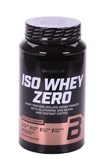 Протеин изолят сыворот BioTechUSA Iso Whey Zero кофе латте 908 гр