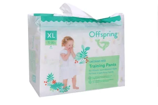 Трусики-подгузники Offspring XL (12-20 кг) 30 шт Авокадо
