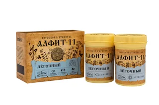 Алфит 11 Легочный утро / вечер 60 брикетов