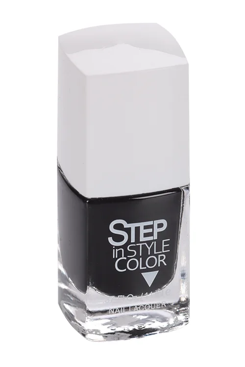 Лак Step in Style Color для ногтей №30 черный 11 мл
