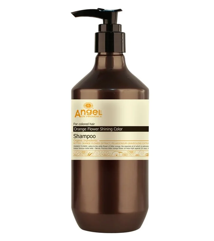 Шампунь Сияющий цвет с Цветком АпельсинаAngel Provence Orange Flower Shampoo 400 мл