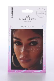 Набор переводных тату Miamitats Face Tattoo Holo flame (2883)