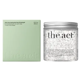 Гель The Act успокаивающий алоэ вера для лица / тела 250 мл