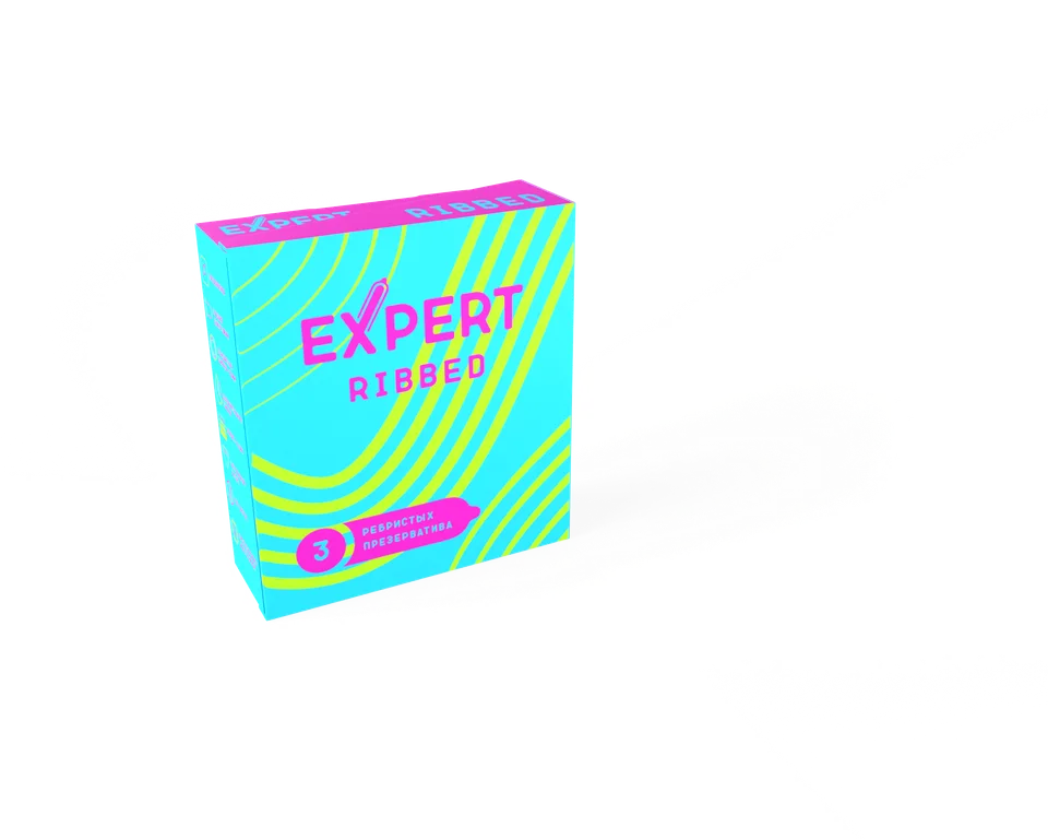 Презервативы Expert Ребристые 3 шт.