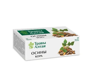 Осины кора серии Алтай 1,5 гр 20 шт