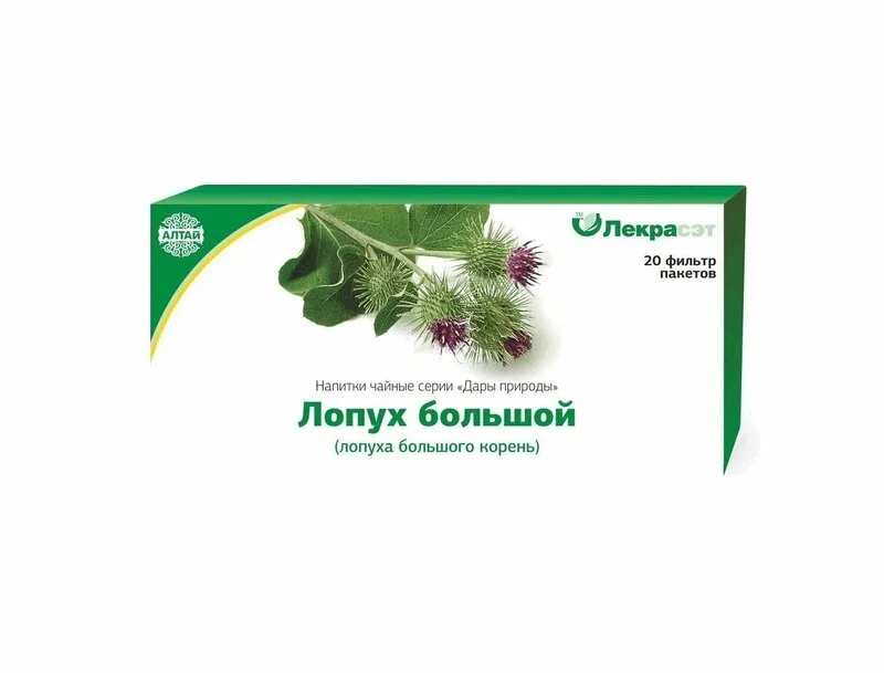 Лопух Корень Фиточай Ф/П 1,5 гр 20 шт