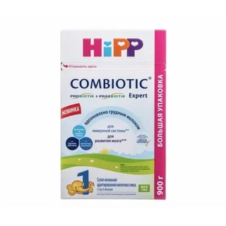 Смесь HiPP 1 Combiotic Expert сухая / адаптированная / молочная 600 гр