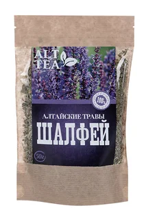 Шалфей Алтайские травы 50 гр крафт-пакет
