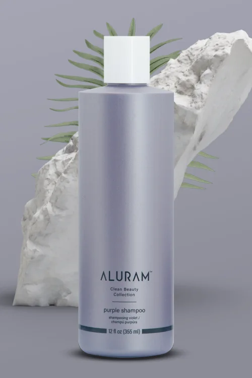 Шампунь Aluram нейтрализующий желтизну purple shampoo 355 мл