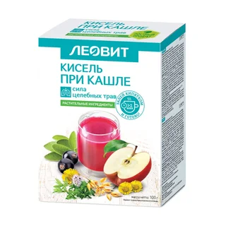 Леовит кисель при кашле диетич. пак. 5 шт