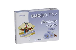 Льняное Масло капсулы 60 шт