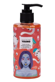 Мусс SelfieLab Young мандариновое игристое для тела 200 гр