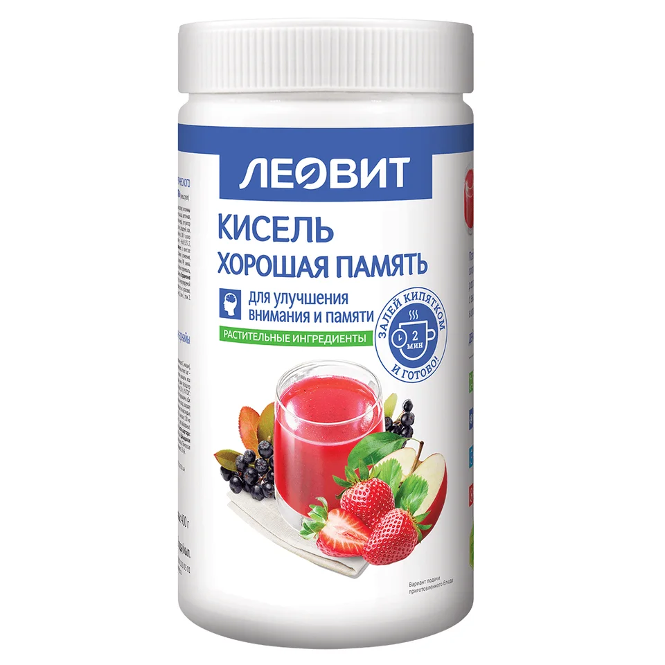 Кисель Хорошая память 400 гр Леовит