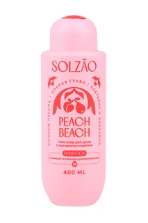 Гель-уход Solzao Peach Beach для душа с экстрактом персика 400 мл (4603014028884)