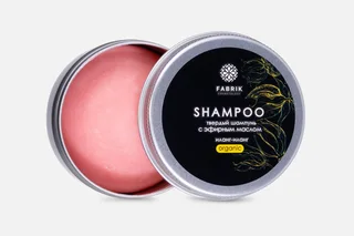 Шампунь твердый для волос с эфирным маслом "Иланг-иланг" 55 гр Fabrik Cosmetology
