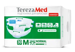 Подгузники TerezaMed Medium Normal для взрослых, 30 шт