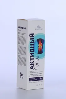 Крем-гель АлтайФлора Активный форте с мед желчью для массажа тела в области суставов, 150 мл