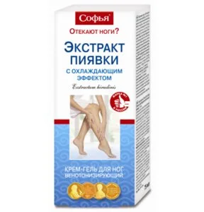 Софья крем-гель для ног Экстракт пиявки охлаждающий эффект 125 мл